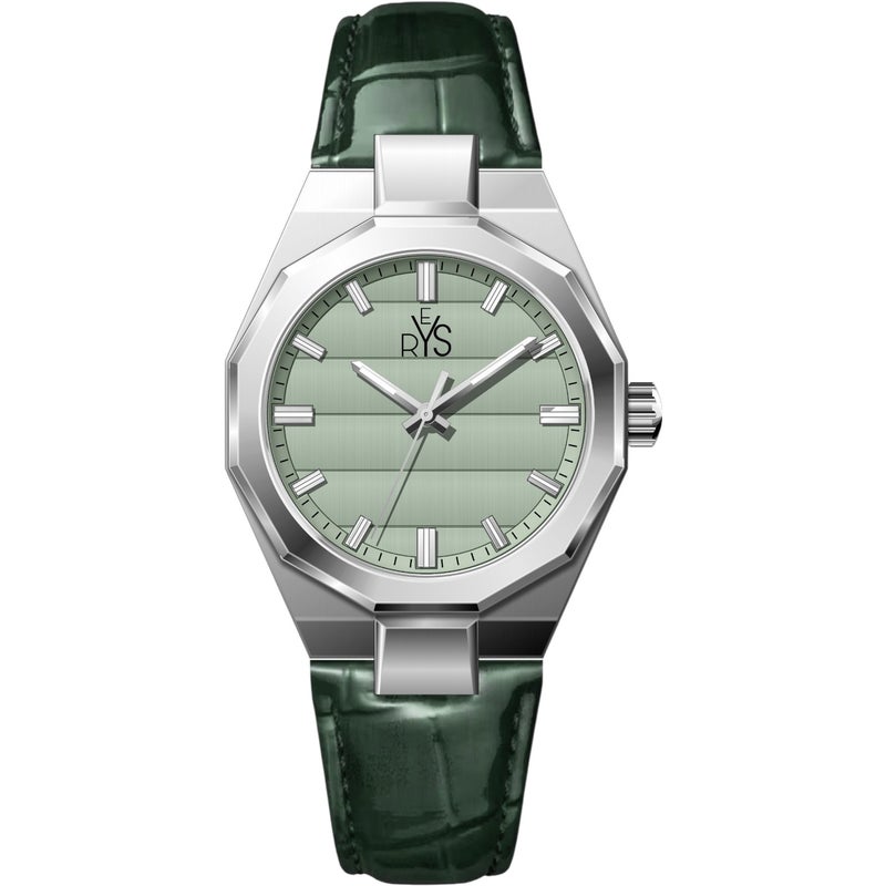 REYS WATCH WATCH FOR WOMEN GREEN DIAL R2054-LGN