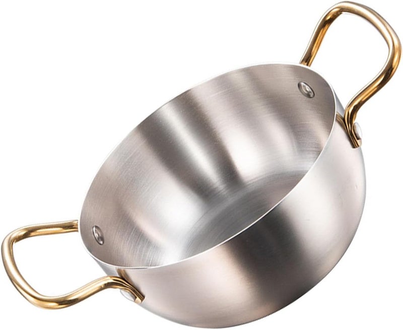 HEEPDD Korean Ramen Cooking Pot, Stainless Steel Deep Spacious Noodle Pot for Induction Cookers, Effective Soup and Pasta Solution for Home and Outdoor Cooking Kitchen Tools (Silver) - Image 5