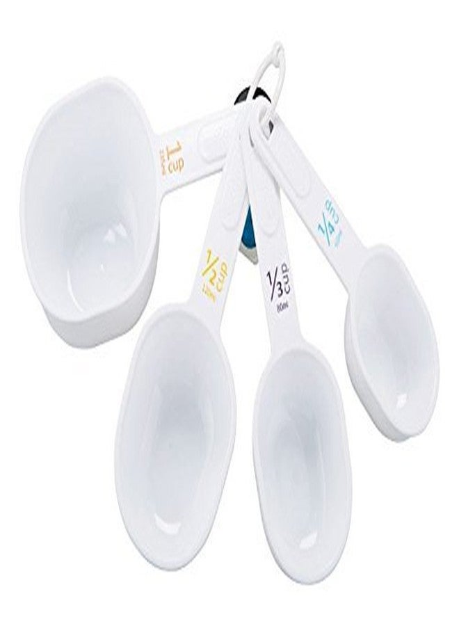 Bradshaw Measuring Cups White 4pc - Image 1