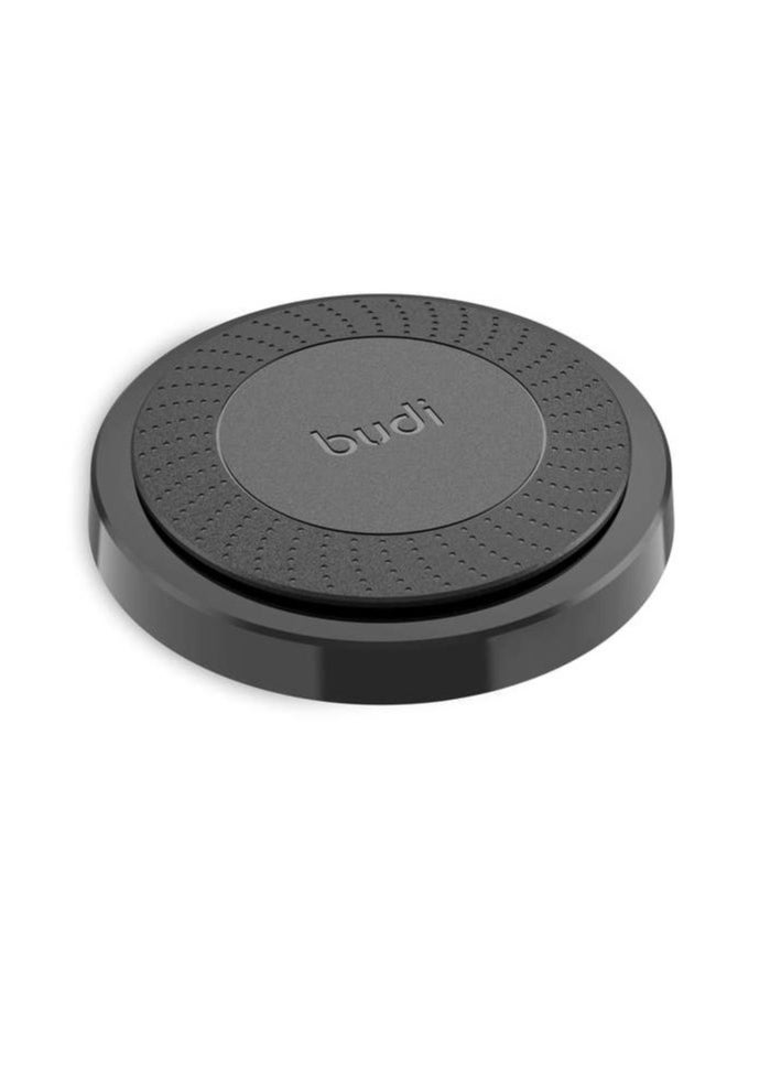 budi 10 WATT Metal Wireless Charger Black Color  - Image 3