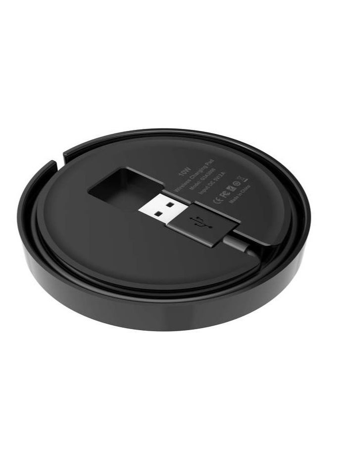 budi 10 WATT Metal Wireless Charger Black Color  - Image 4
