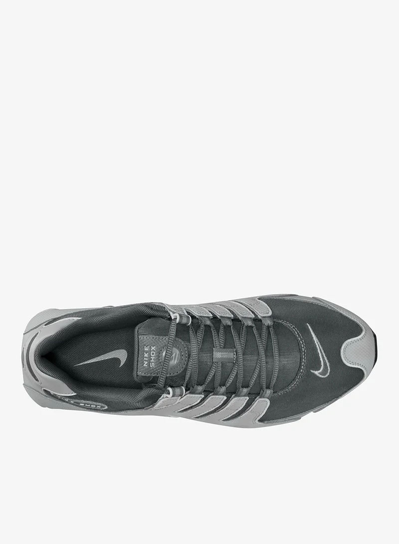 Nike SMOKE GREY/SMOKE GREY-GREY FOG-OFF WHITE-DK SMOKE GREY Shox Nz Se Tech for Men | Best Price UAE