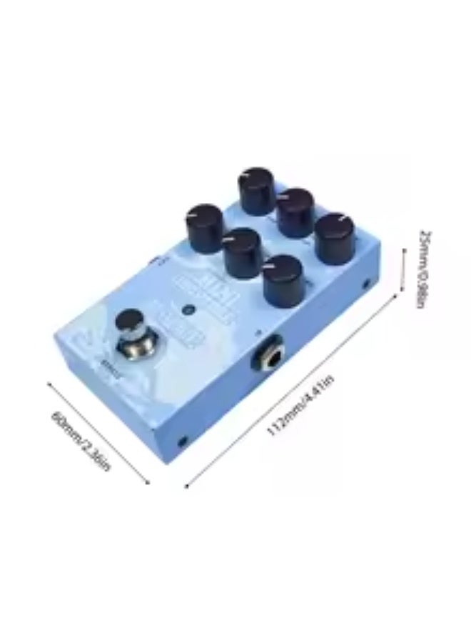 M-VAVE Mini Universe Guitar Effect Pedal Digital Reverb Pedal Digital Modeling Reverberation Effector & 9-Mode Reverb Selection - Image 5