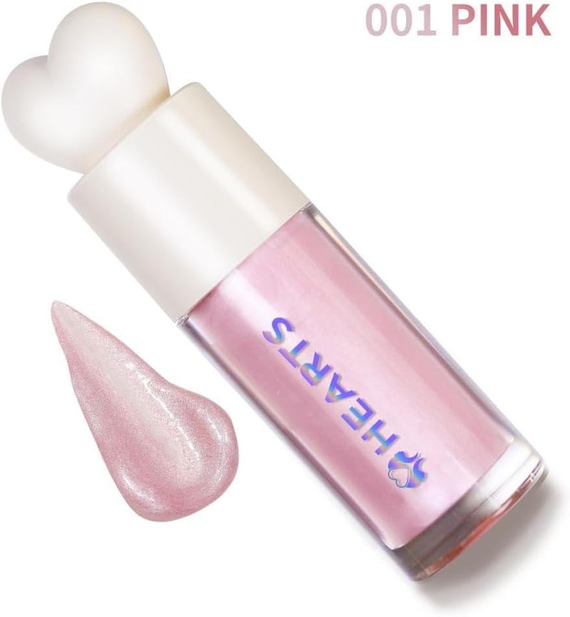 Hearts هايلايتر سائل ناعم من هارتس - 001 وردي - Image 2