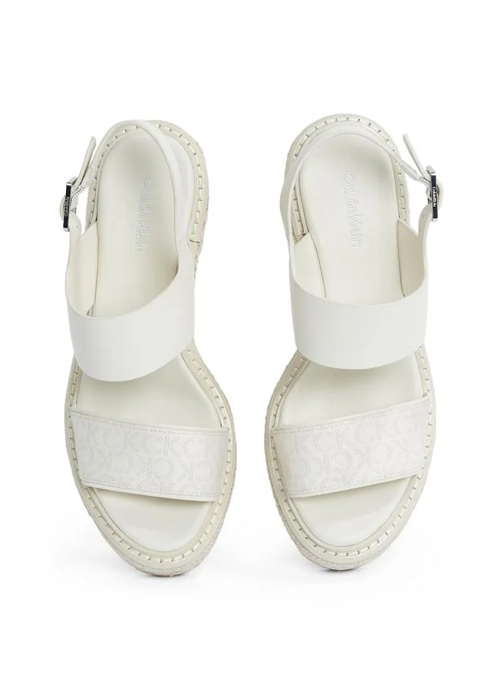 CALVIN KLEIN High Heel Wedge Sandals