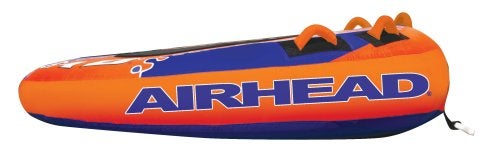 Airhead Slice Towable 13 Rider Tube for Boating and Water Sports KwikConnect Tow HeavyDuty Full Nylon Cover EVA PaddingOrange - Image 3