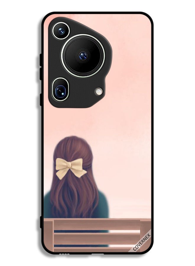Covernex Huawei Pura 70 Ultra Protective Case Cover Alone Cute Girl - Image 1