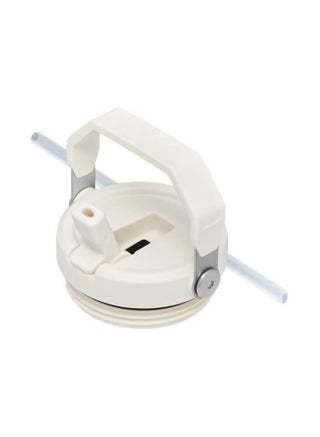 IceFlow Stainless Steel Tumbler 30oz, Leak-Resistant, Vacuum Insulated Water Bottle with Straw, Keeps Drinks Cold for 12 Hours or Iced for 2 Days, Ideal for Home, Office, or Travel, Cream - view 3