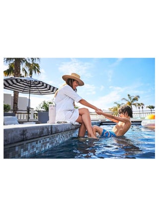 IceFlow Stainless Steel Tumbler 30oz, Leak-Resistant, Vacuum Insulated Water Bottle with Straw, Keeps Drinks Cold for 12 Hours or Iced for 2 Days, Ideal for Home, Office, or Travel, Cream - view 4