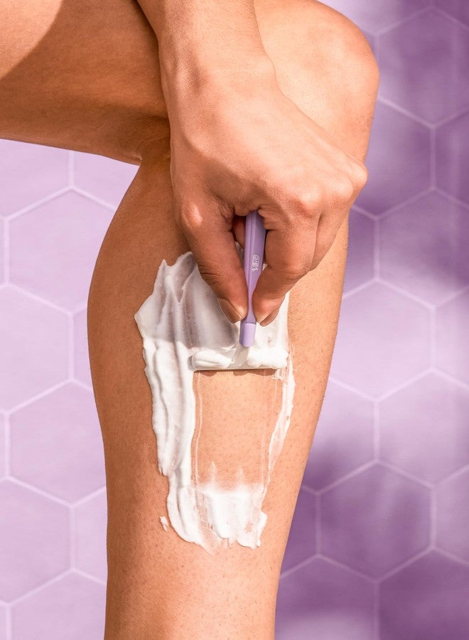 BIC Silky Touch 3 Women's Disposable Razors, With 3 Blades, Pretty Pastel Razor Handles, 1 Count Value Pack of Shaving Razors - Image 5