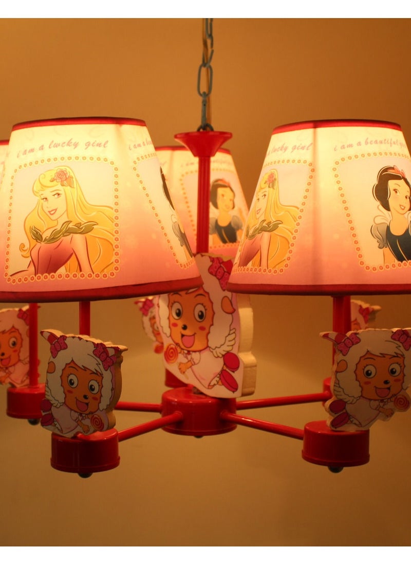 Generic Chandelier 5606/5 Colorful  - Image 1