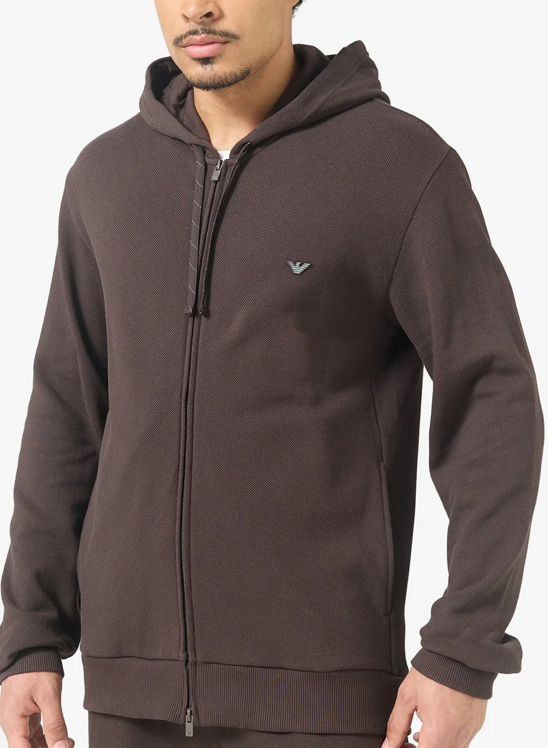 EMPORIO ARMANI  Logo Hoodie for Men | Best Price UAE