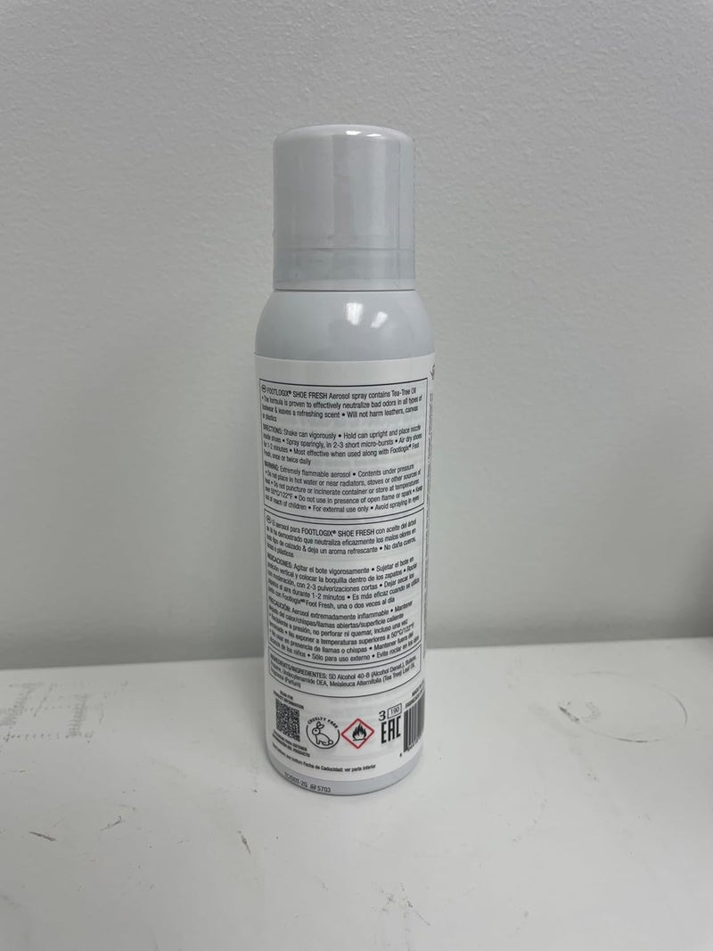 Footlogix رذاذ مزيل رائحة الأحذية، 4.23 أونصة سائلة - Image 2