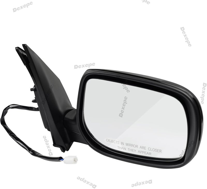 Dexepe Passenger Side Mirror Assembly for Toyota Corolla 2009-2013 - Non-heated Power Adjustable Glass - Image 1
