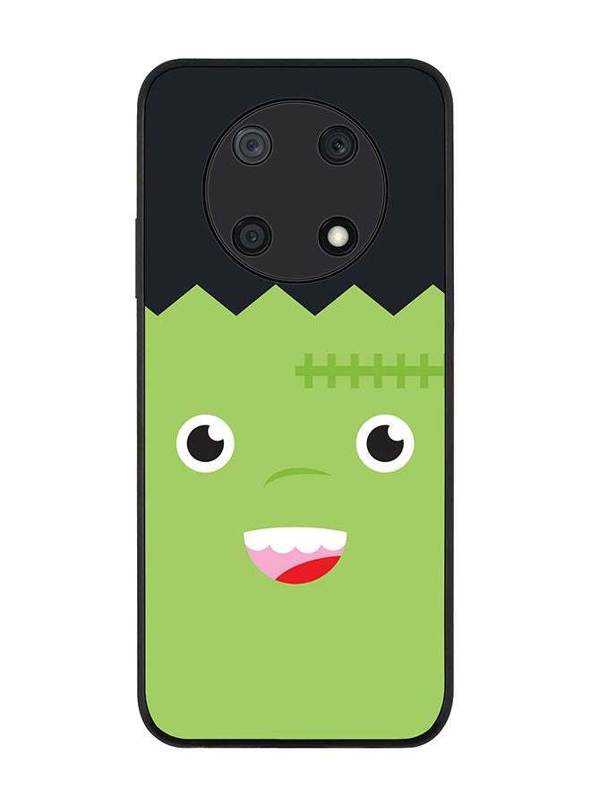 Stylizedd Rugged Black edge case for Huawei nova Y90 Slim fit Soft Case Flexible Rubber Edges Anti Drop TPU Gel Thin Cover - Cute Frankie - Image 1