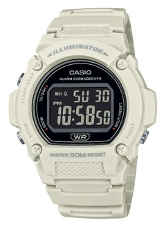 CASIO Resin Digital Watch W-219HC-8BVDF 
