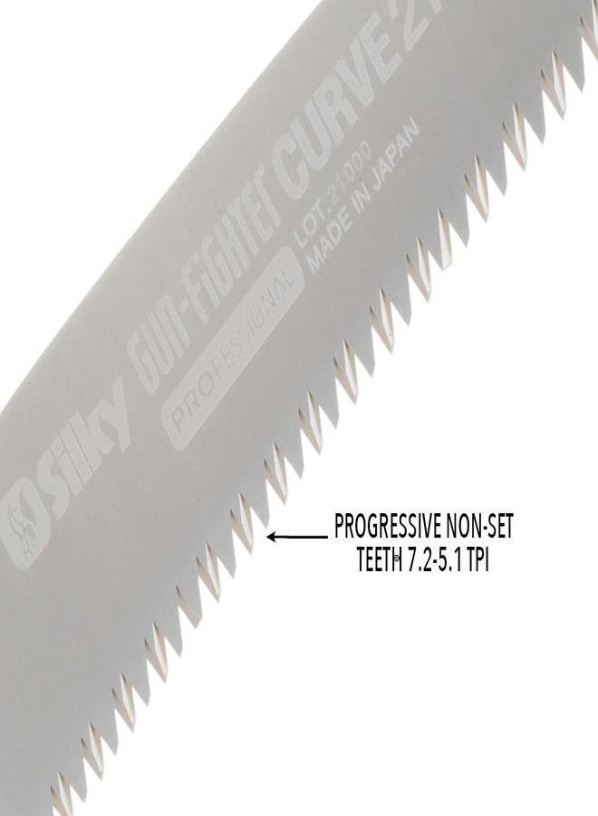 سيلكي منشار Silky Gunfighter Curve الاحترافي ذو الأسنان التقدمية 270 مم (730-27) - Image 4