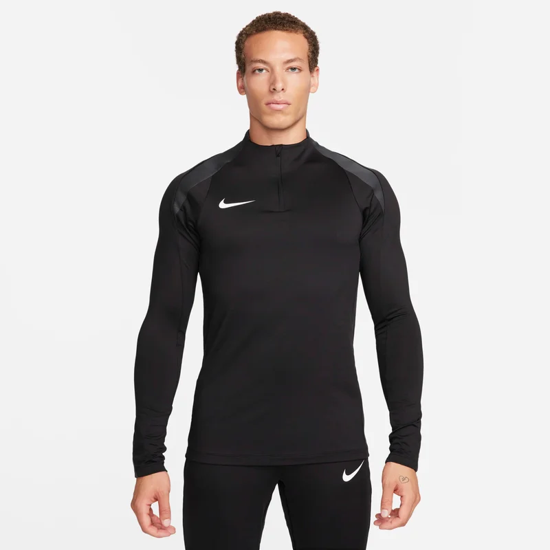 Nike Black Men's Strike Dri-FIT 1/2-Zip Football Drill Top for Men | Best Price UAE