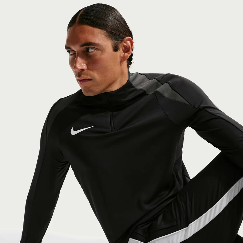 Nike Black Men's Strike Dri-FIT 1/2-Zip Football Drill Top for Men | Best Price UAE