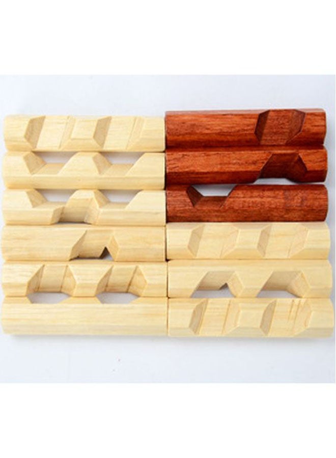 NIBEMINENT Wooden Brain Teaser 17x10x8cm - Image 2