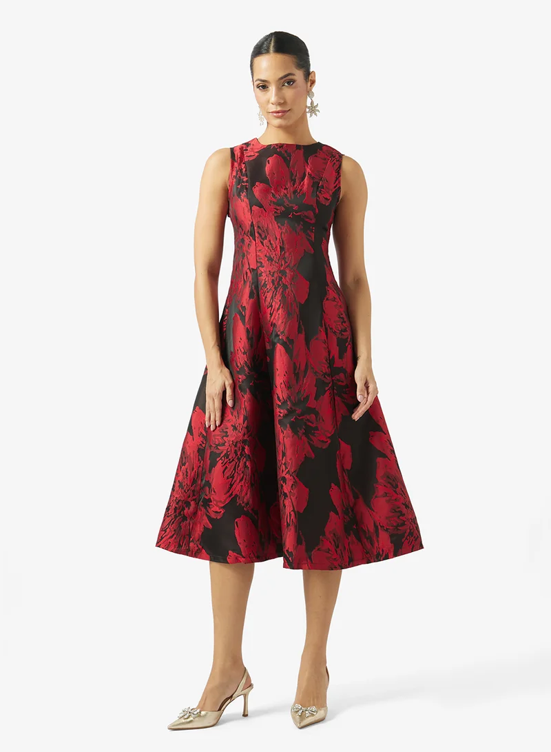ELLA Floral Cocktail Dress