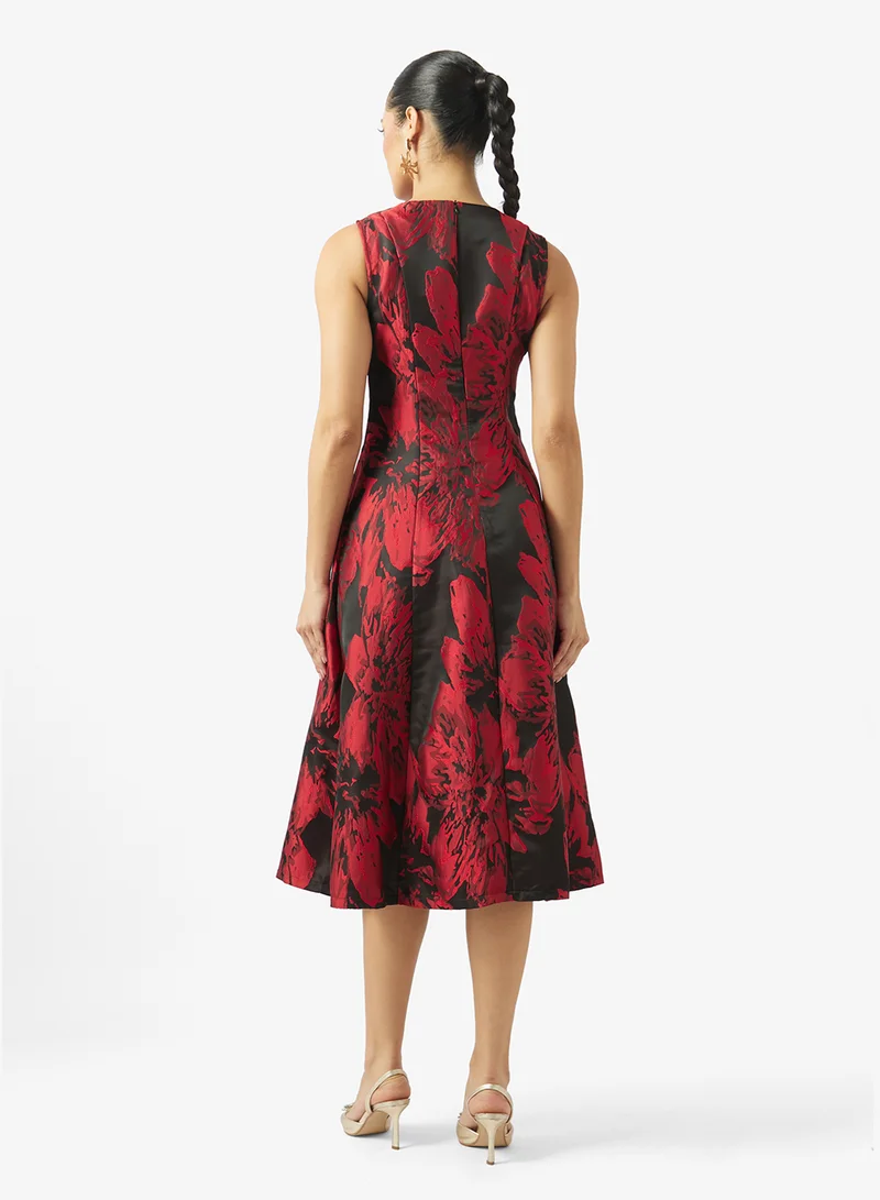 ELLA Floral Cocktail Dress