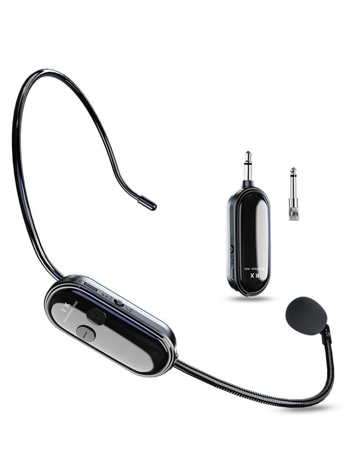 2.4G Wireless Headset Microphone for Teachers & Guides – Detachable, Long-Range (30M), Noise-Free, Auto-Pairing, 6-8H Battery – Compatible with PA Systems & Speakers - Image 1