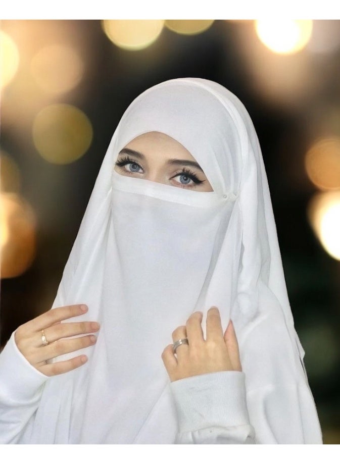 بهنس لثام ( قصير ) بمطاط رأس نقاب كويتي لثام للوجه لثام أنف وفم لثام نسائي لثامة نقاب مع لثام نقاب بلثام قناع نسائي قناع أنف وفم غطاء وجه مطاطي لثمة مريح لثام يومي لثام خفيف لثام عملي نقاب بمطاط لثام فري سايز لثام للسفر لثام للصلاة لثام صيف - Image 2