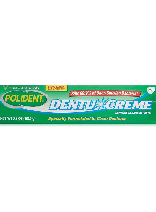Polident Dentu Creme Denture Toothpaste, 3.9 oz - Image 1