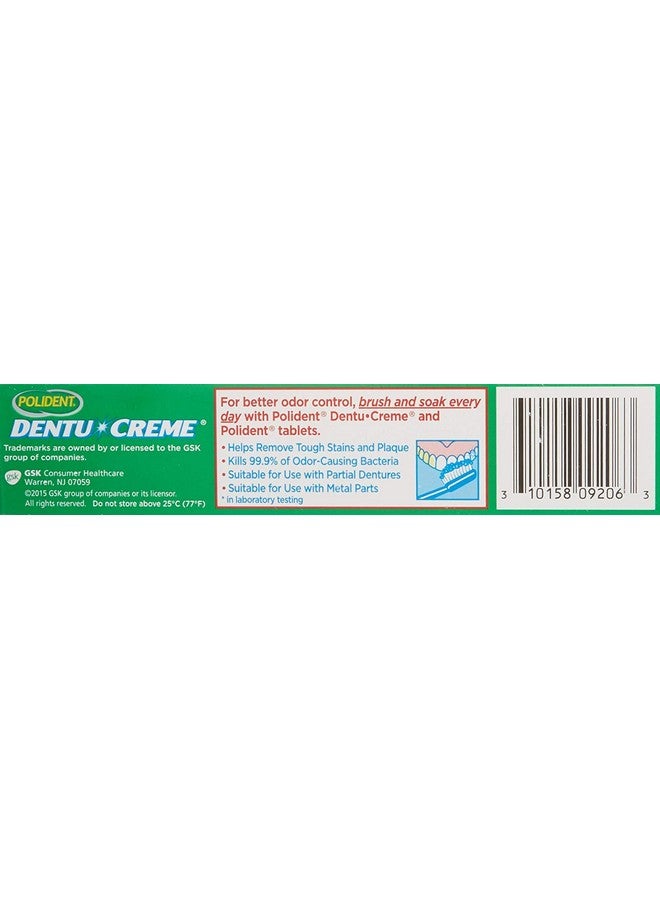 Polident Dentu Creme Denture Toothpaste, 3.9 oz - Image 3