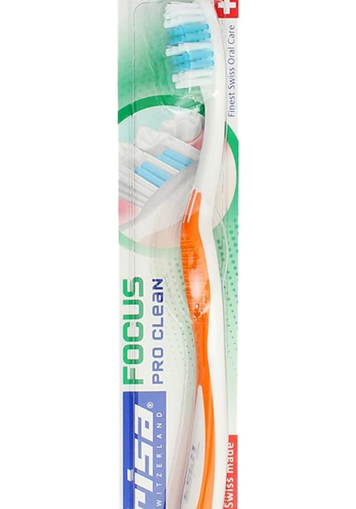 TRISA فرشاة أسنان تريزا فوكوس برو كلين متوسطة - آيس - Image 3