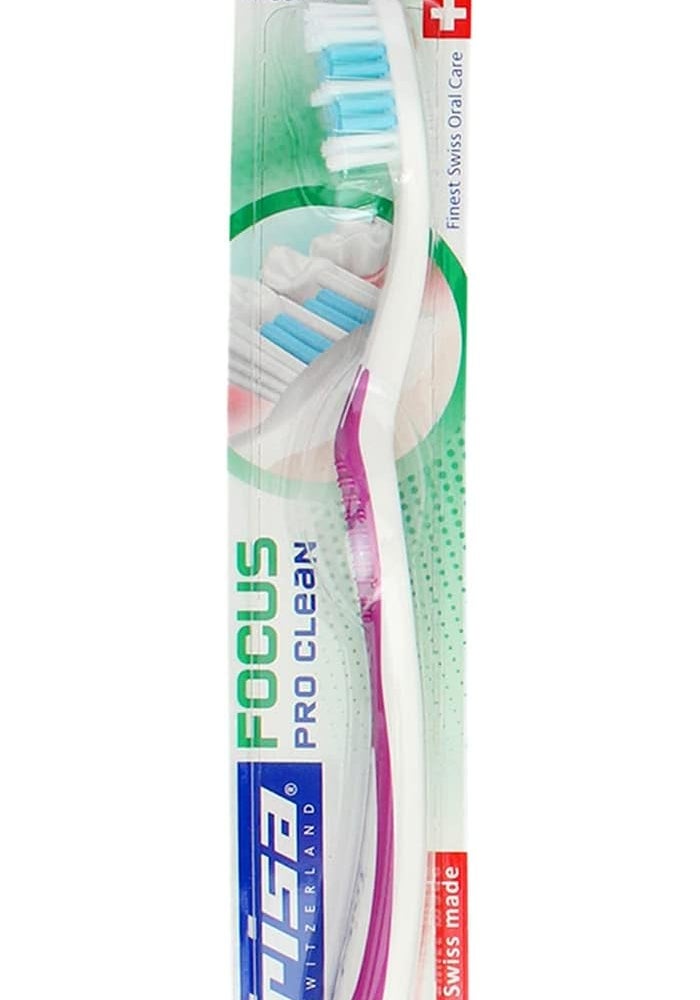 TRISA فرشاة أسنان تريزا فوكوس برو كلين متوسطة - آيس - Image 4