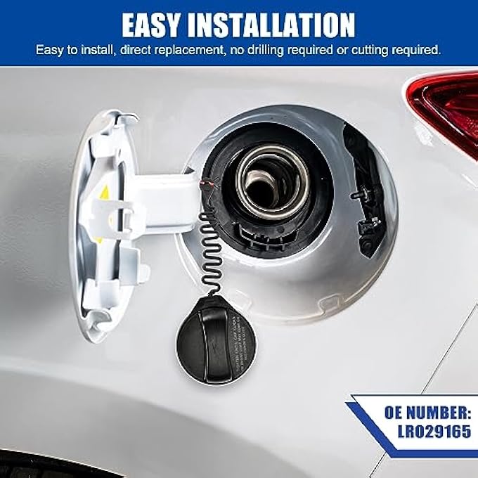 rayihni LR029165 Fuel Gas Cap Fuel Tank Filler Cap Gas Tank Fuel Cap for Land Rover LR2 20082015 - Image 3