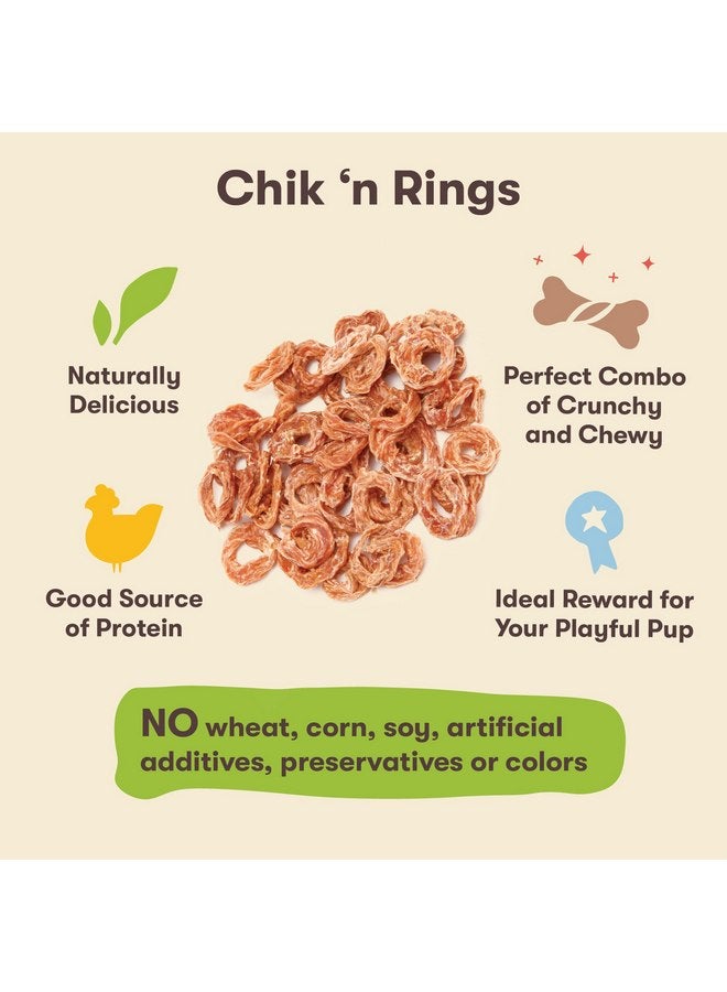 Pet 'n Shape Chik 'n Rings - Natural Chicken Breast Jerky Dog Treats, 2 Pound - Image 3