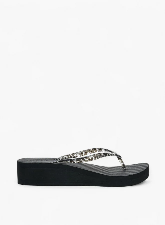 Celeste Women's Printed Thong Slippers