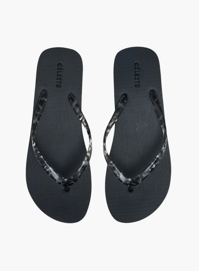 Celeste Women's Printed Thong Slippers