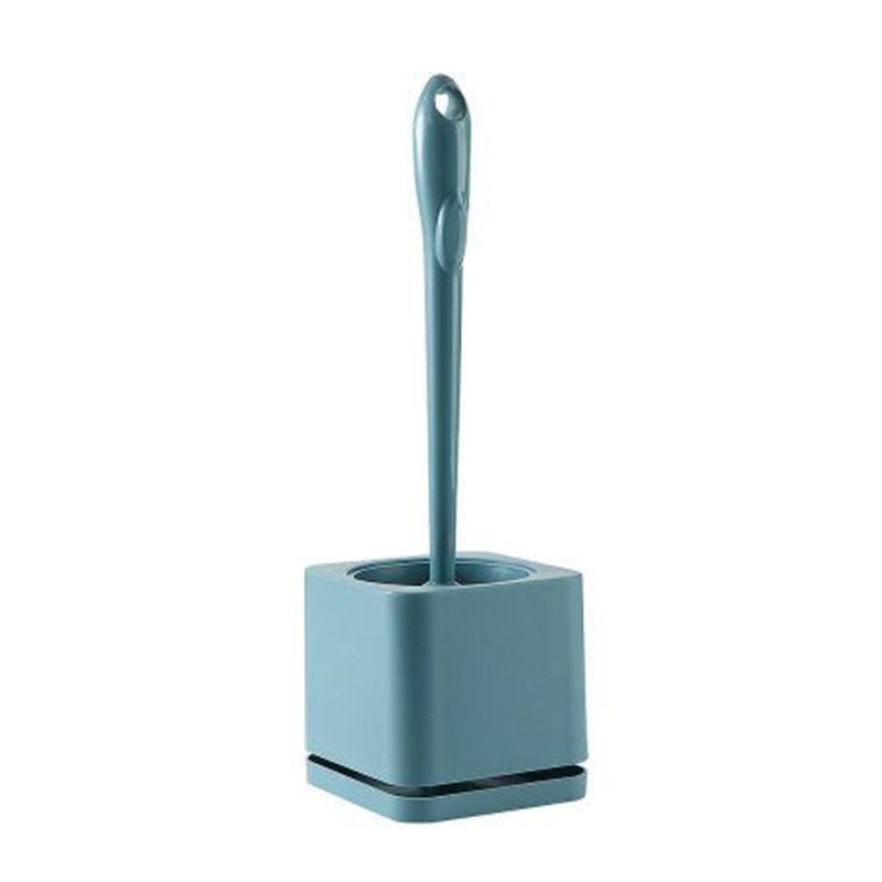Punch-Free Wall-Mounted Toilet Brush Drain With Base Set Household Toilet Hanging Toilet Cleaning Brush - Image 4