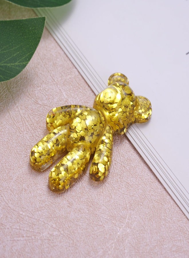 Aesnefe Worry Bear, Pocket Bear Hug, Anxiety Gifts for Men Women, Anxiety Relief Gifts, Mental Health Positivity Gift for Anxious Friend, Back to School Reminder of Comfort, Gold - Image 3