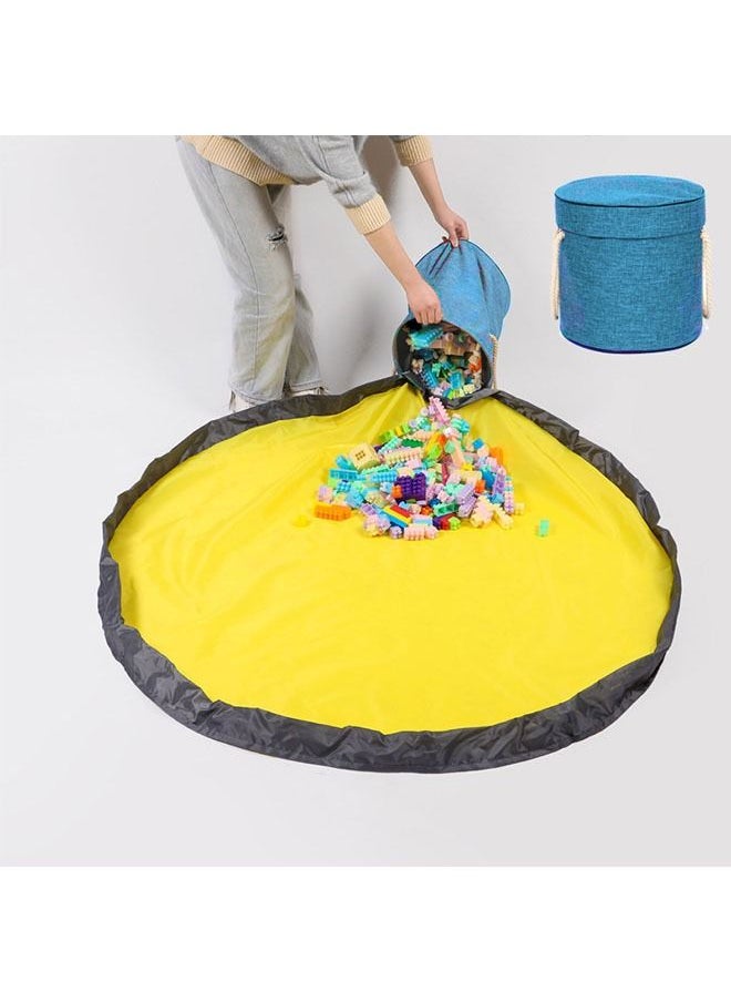 Arabest Foldable Toy Storage Basket  With Play Mat  - Image 4