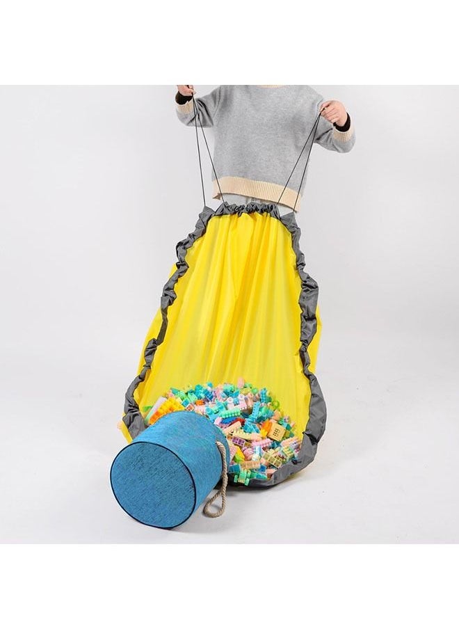 Arabest Foldable Toy Storage Basket  With Play Mat  - Image 5
