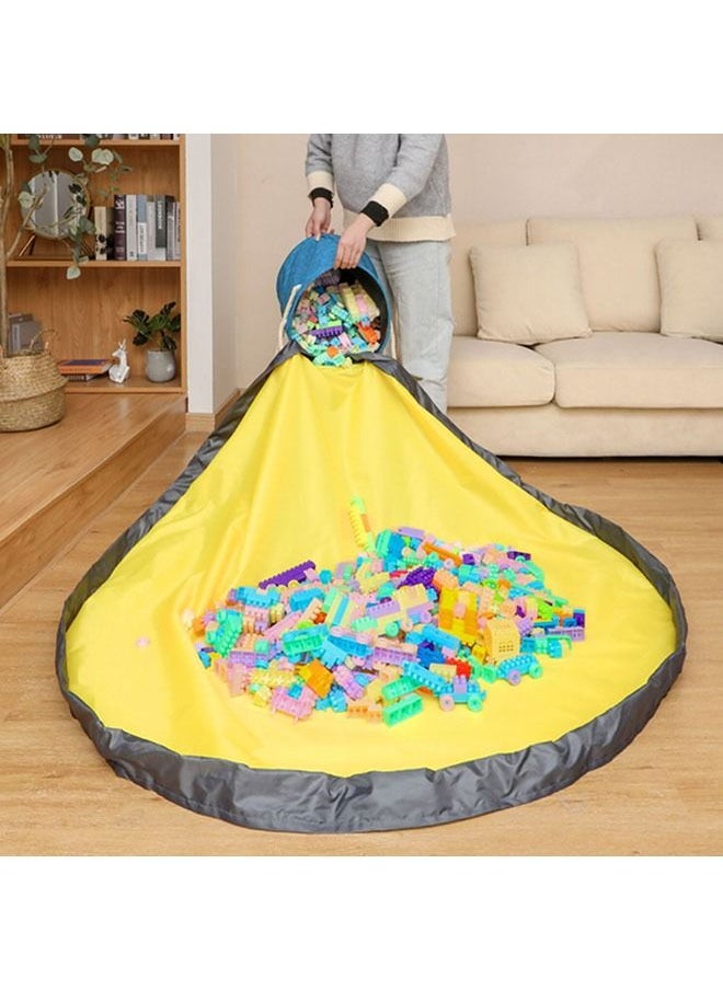 Arabest Foldable Toy Storage Basket  With Play Mat  - Image 3