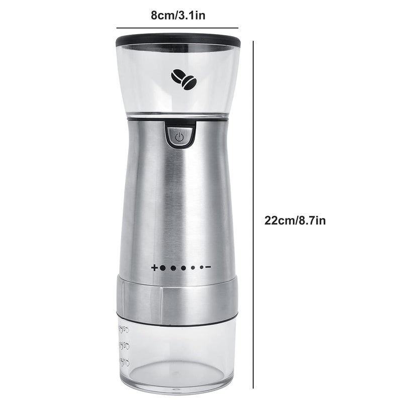 BLURISM BLURISM Lightweight and Portable Coffee Bean Seasonings Spices Mill Powder Machine Grinder Machine Electric Herbs Spices Nuts Grain Grinder Mill Powder Machine for Home and Office  - Image 2