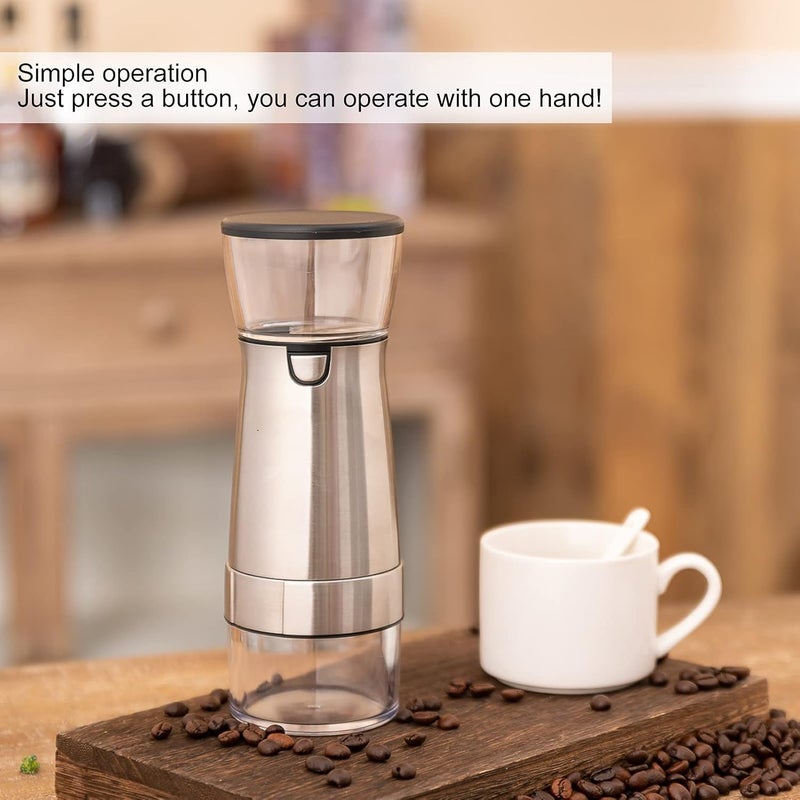BLURISM BLURISM Lightweight and Portable Coffee Bean Seasonings Spices Mill Powder Machine Grinder Machine Electric Herbs Spices Nuts Grain Grinder Mill Powder Machine for Home and Office  - Image 3