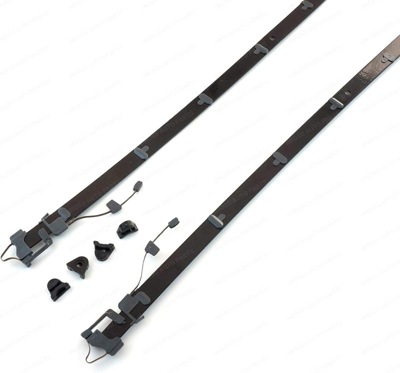 Bross Panoramic Sliding Roof Sunroof Rail Frame Glass Slider Guide Repair Set Compatible With Mercedes C W205 Lenght 57 cm - Image 3