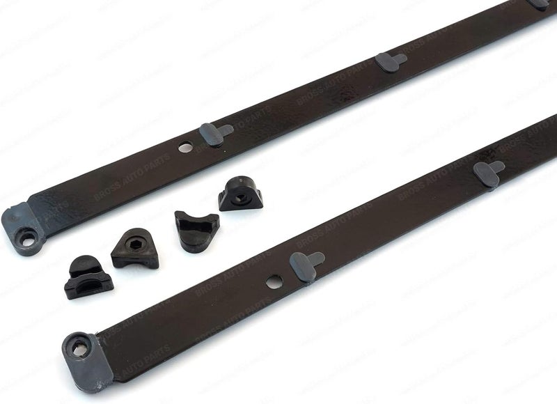 Bross Panoramic Sliding Roof Sunroof Rail Frame Glass Slider Guide Repair Set Compatible With Mercedes C W205 Lenght 57 cm - Image 1