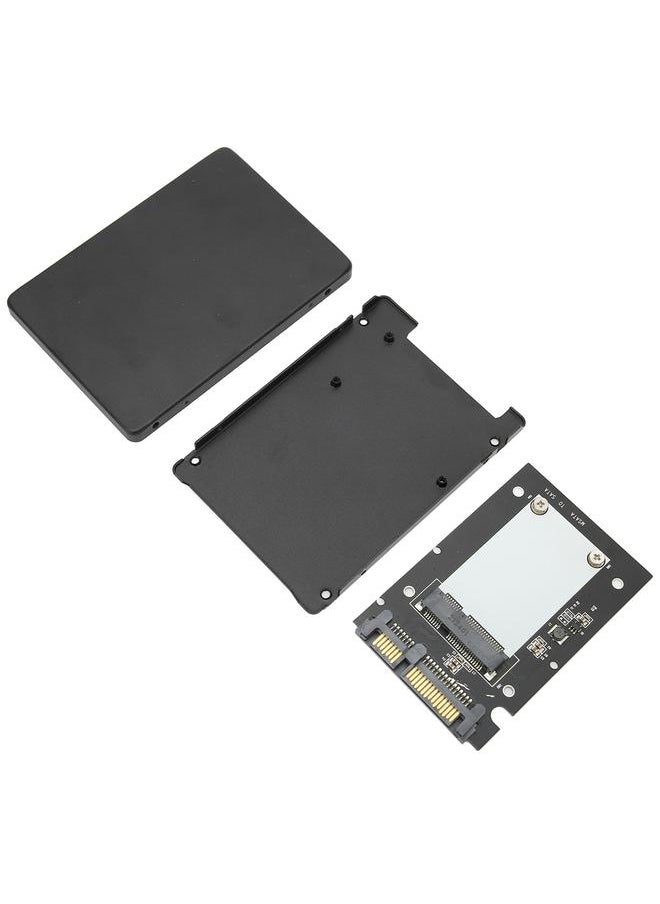 Thoraya S105-Anwintek Aluminum Alloy SSD Adapter Box mSATA to SATA III 2.5-inch SSD Hard Drive Box SSD Adapter Card  - Image 2