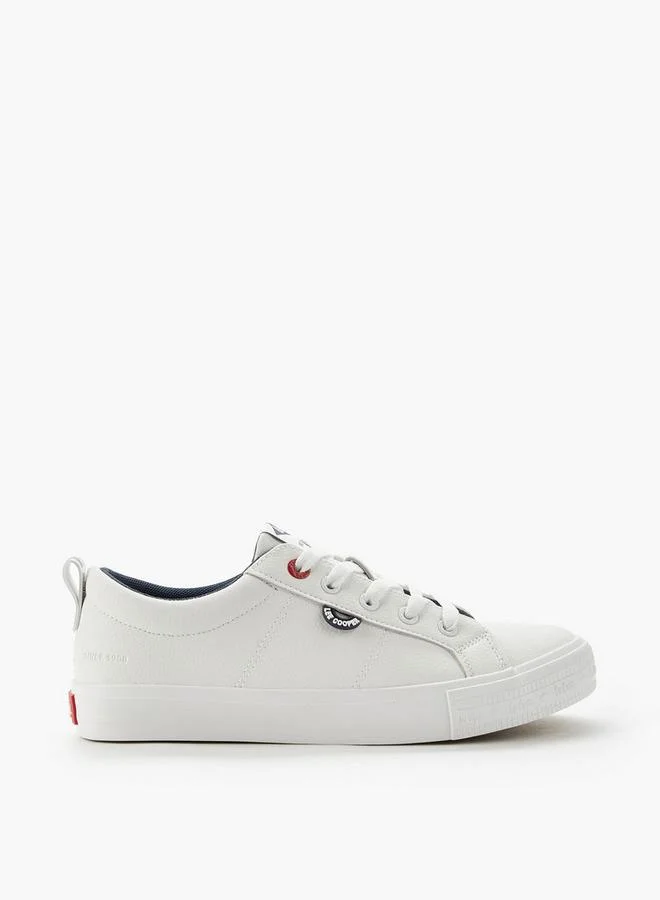 Lee Cooper WHITE Women Lace-Up Ankle Sneakers for Women | Best Price UAE