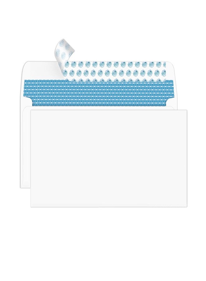 Aimoh #10 Security Self Seal Envelopes - 500 Qty |No Window, EnveGuard, 4⅛ x 9½", White, 24 LB, 500 Count (34100-500) - Image 3