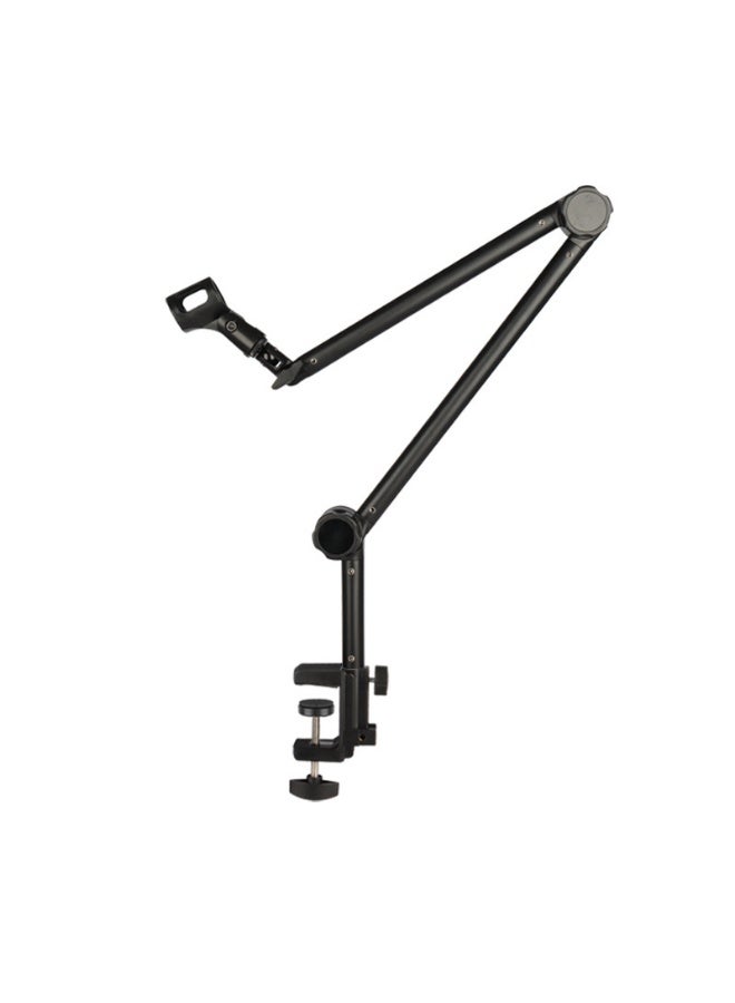 Bolivia's Compact Microphone Arm for Streaming - Slim Profile Boom Stand for Streaming, Gaming, Podcast, Studio & Office , Optimized for Small Desks & Clean Aesthetics - Image 2