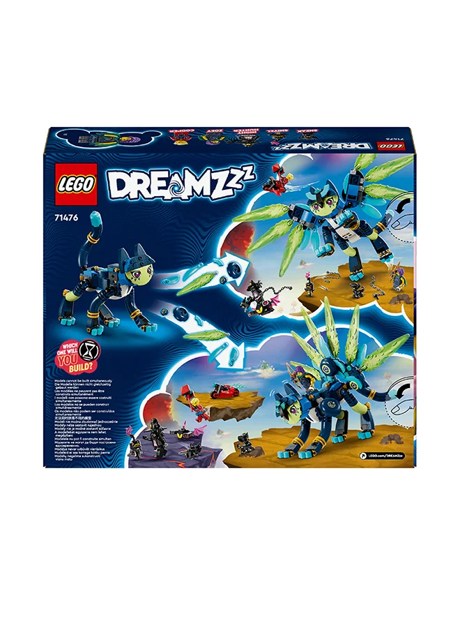 LEGO 71476 Dreamzzz Zoey And Zian The Cat-Owl, Animal Toy Building Set For Kids, Toy For Girls And Boys Aged 9 And Over (437 Pieces)